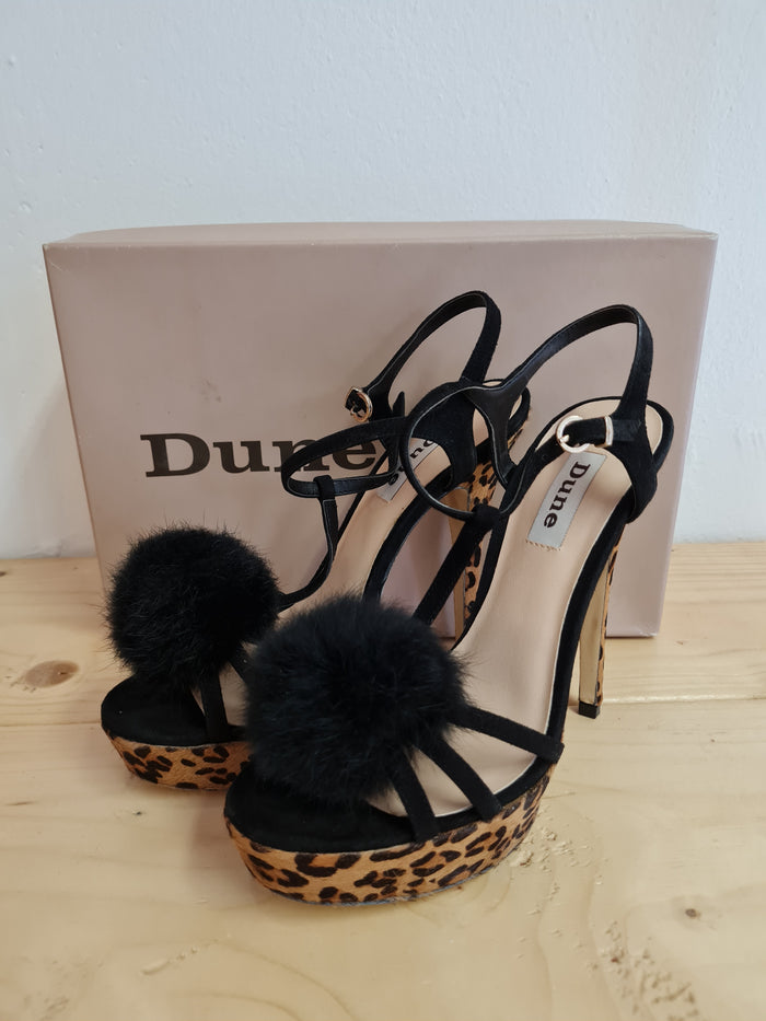 Dune Leopard print shoes 5