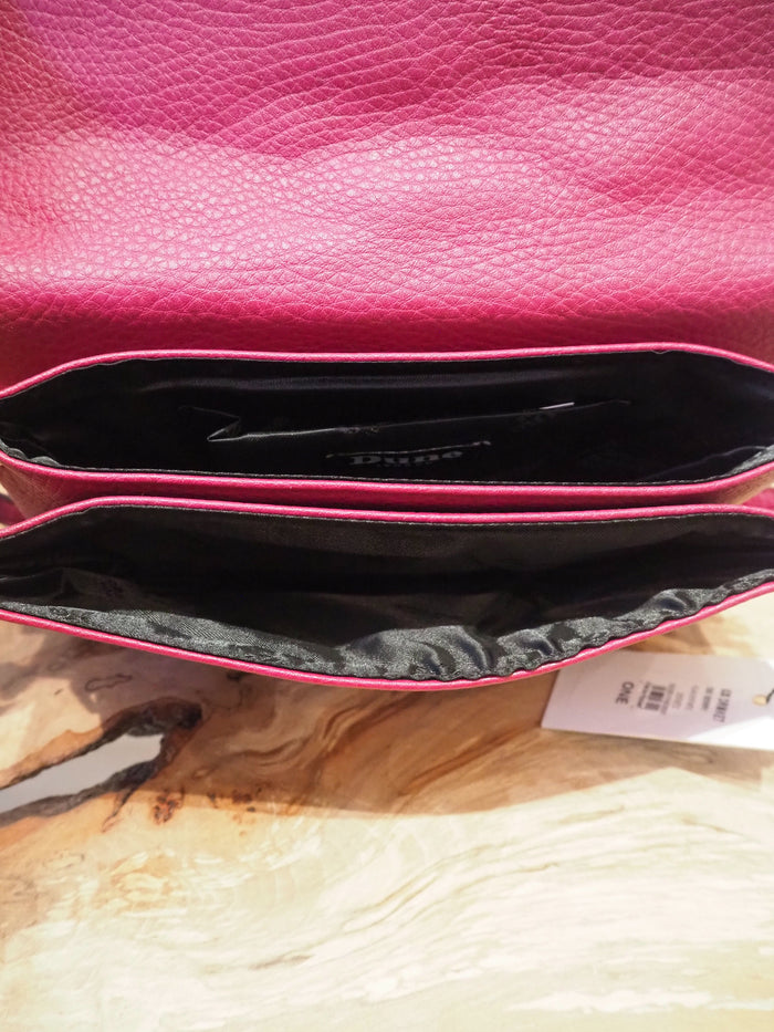 Dune Maroon Embellished Crossbody Bag