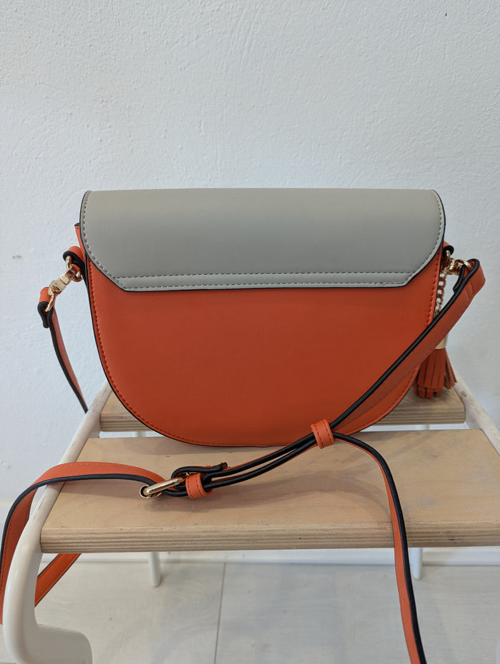 Dune Orange/Grey Crossbody Bag
