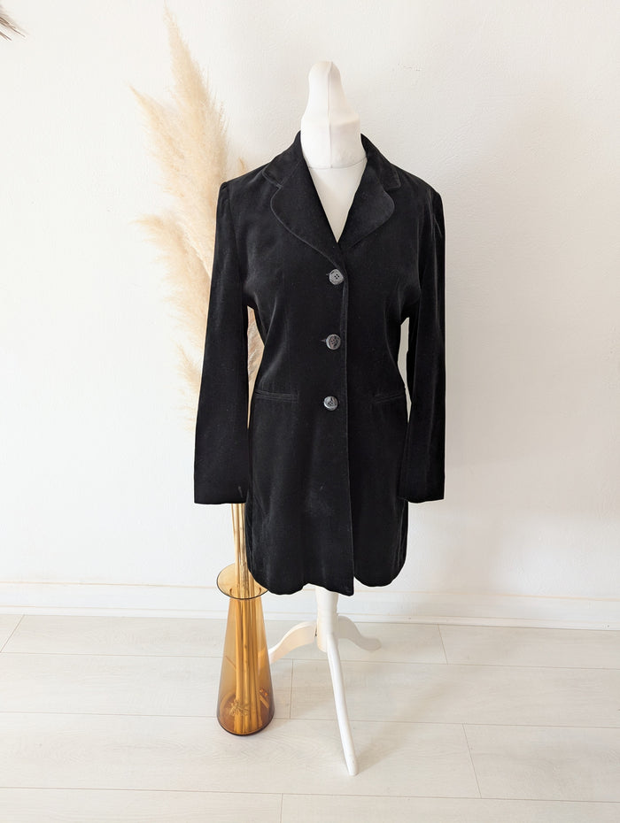 Dunnes Vintage velvet Coat 14