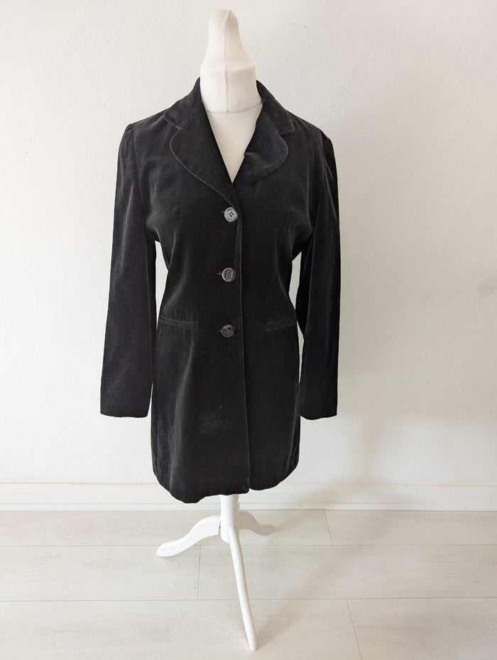 Dunnes Vintage velvet Coat 14