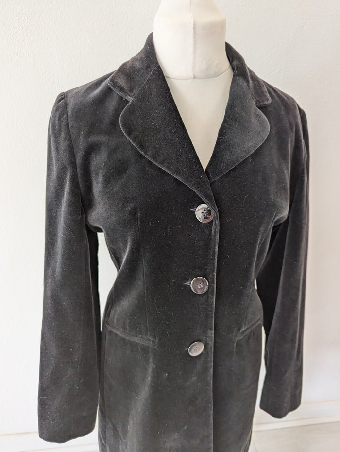 Dunnes Vintage velvet Coat 14