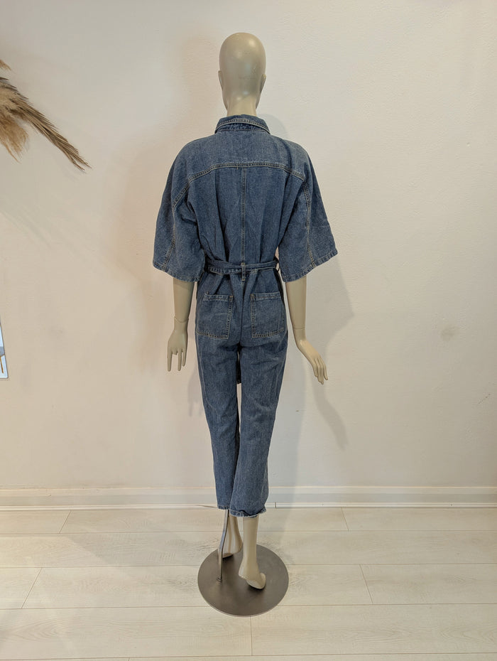 Elenza Blue denim Jumpsuit S
