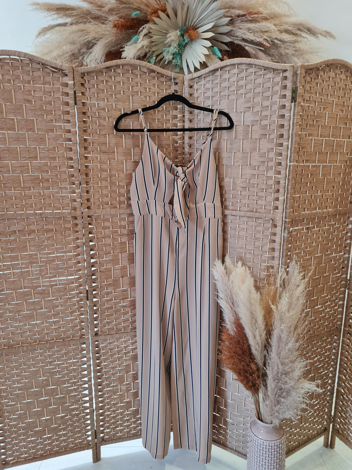 Eli White Stripe Jumpsuit 12