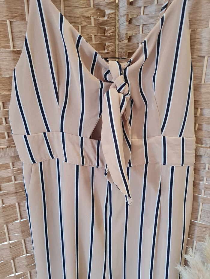 Eli White Stripe Jumpsuit 12