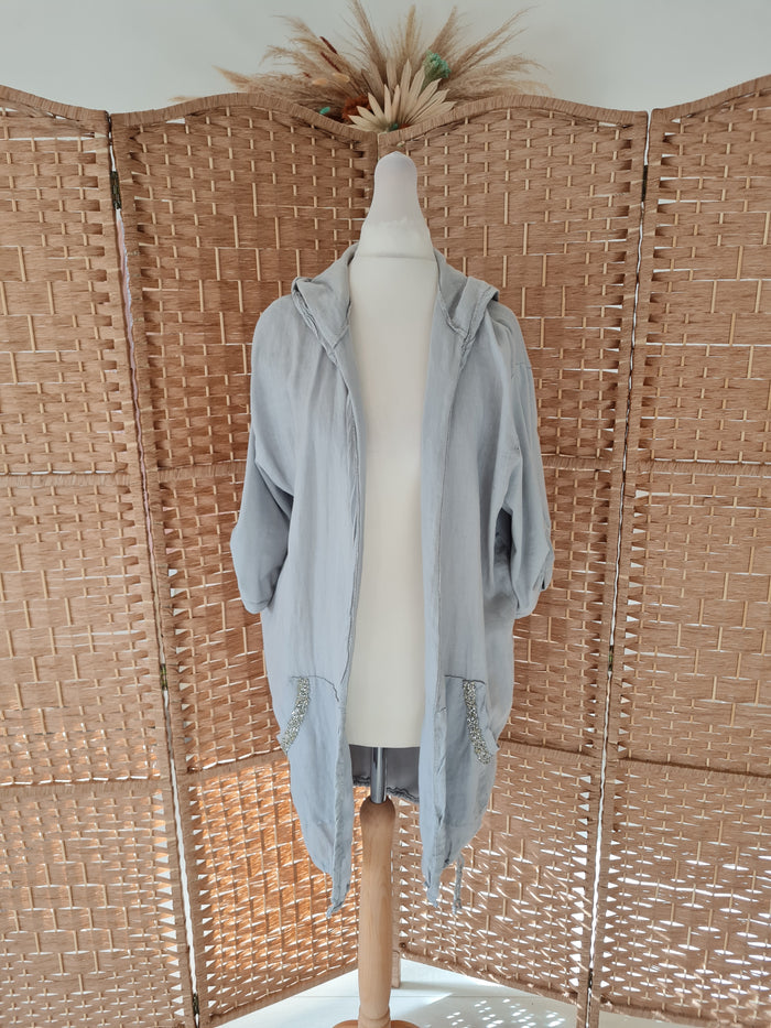 Elie Grey  Short sleeve Parka 10/12