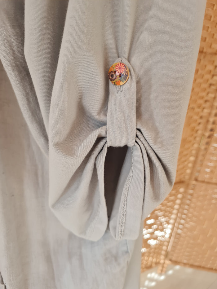 Elie Grey  Short sleeve Parka 10/12