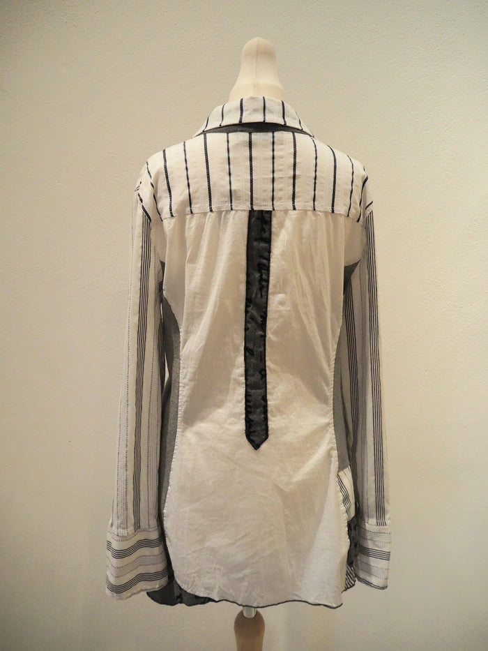 Elisa Cavaletti Club Stripe Shirt L