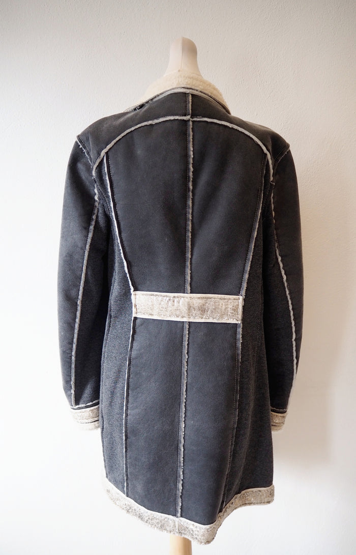 Eliza Cavaletti Grey Coat S