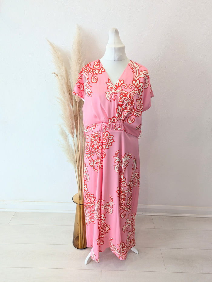 Ella Boo Pink Multi Dress 18