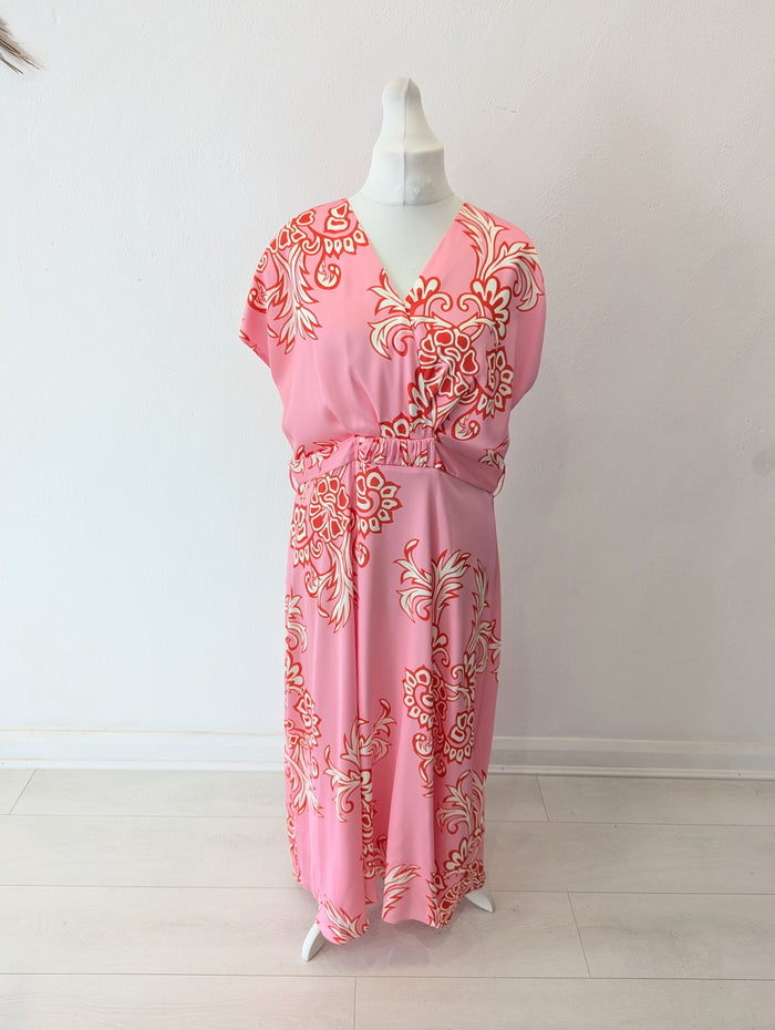 Ella Boo Pink Multi Dress 18