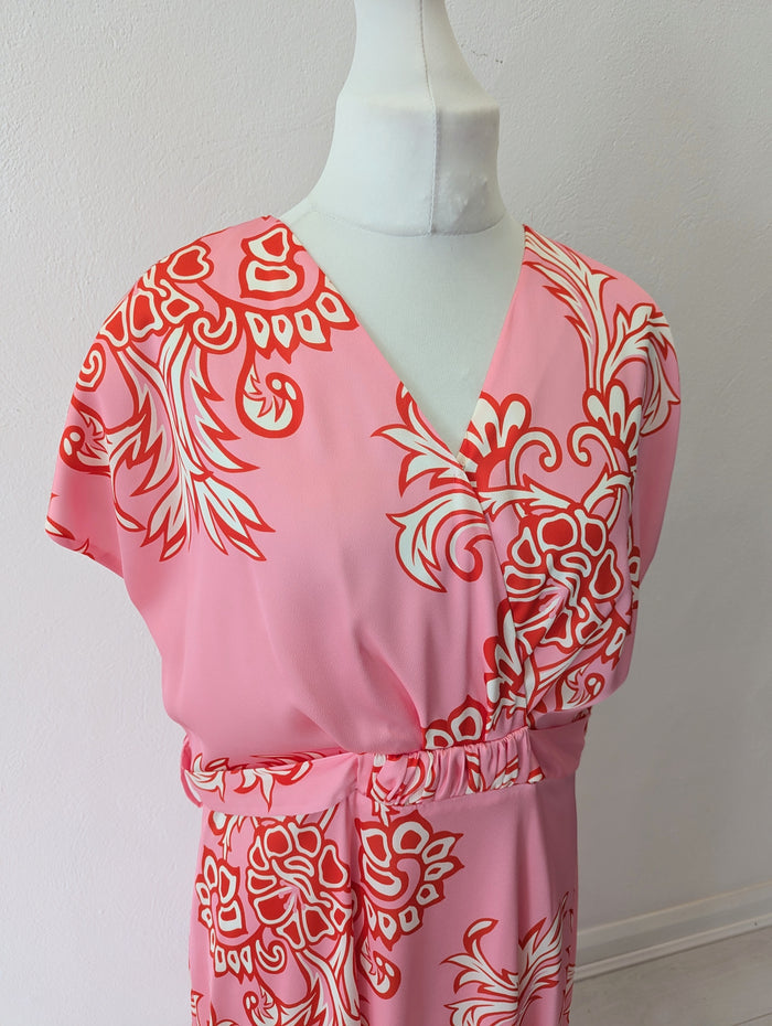 Ella Boo Pink Multi Dress 18
