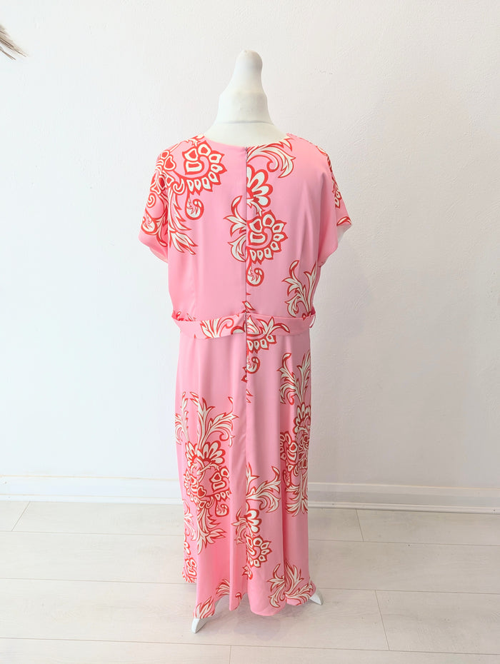 Ella Boo Pink Multi Dress 18