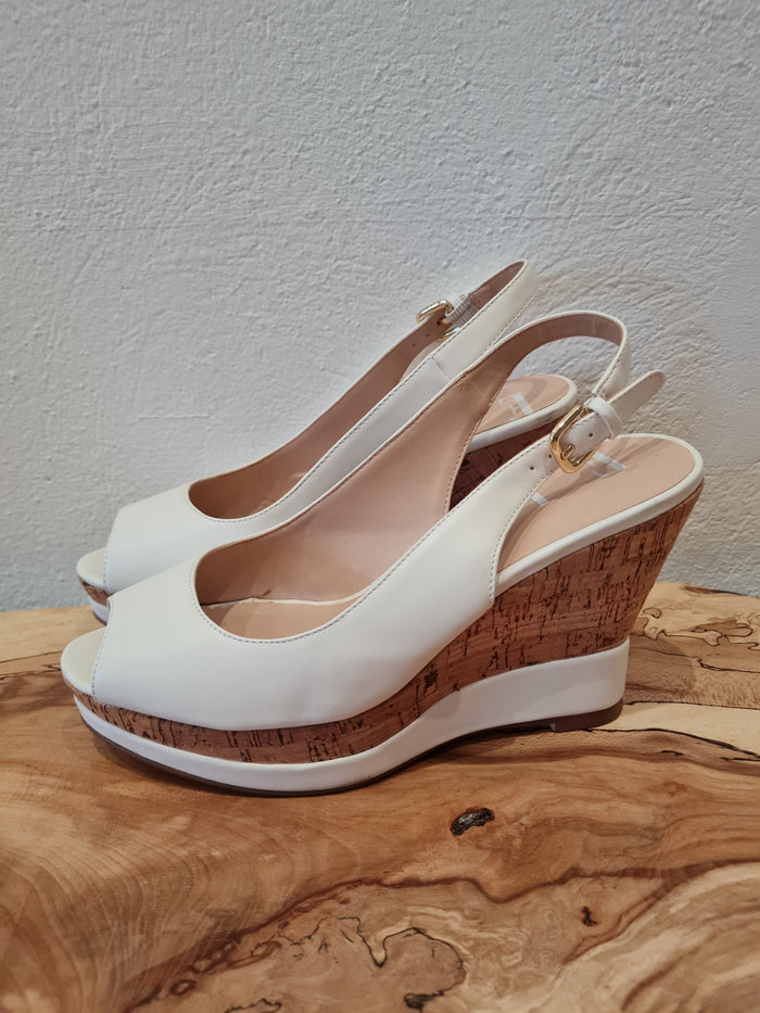 Elle White wedges 5