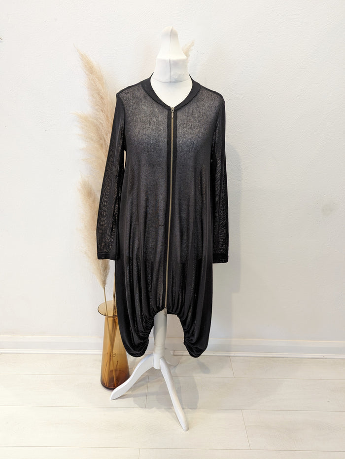 Elsewhere long mesh jacket M