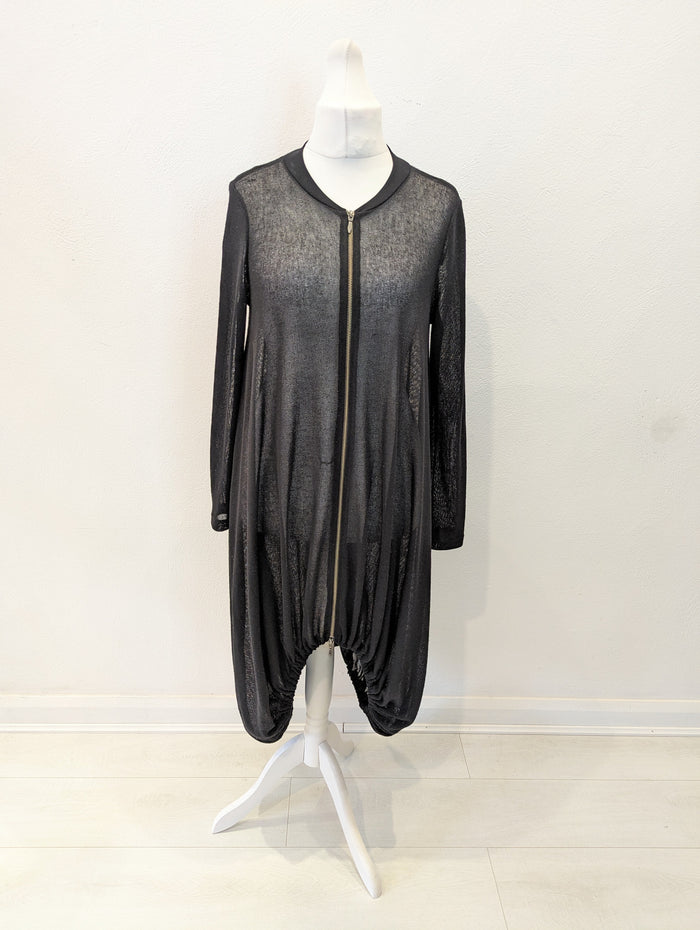 Elsewhere long mesh jacket M