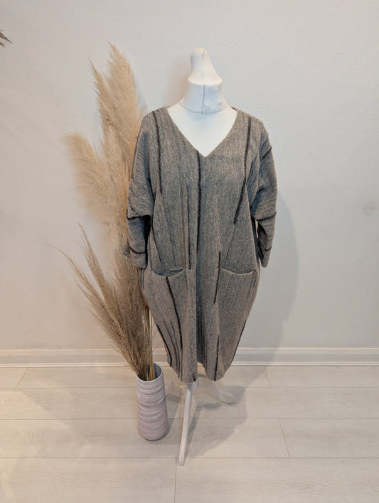 Elsewhere Wool Jumper Dress XL