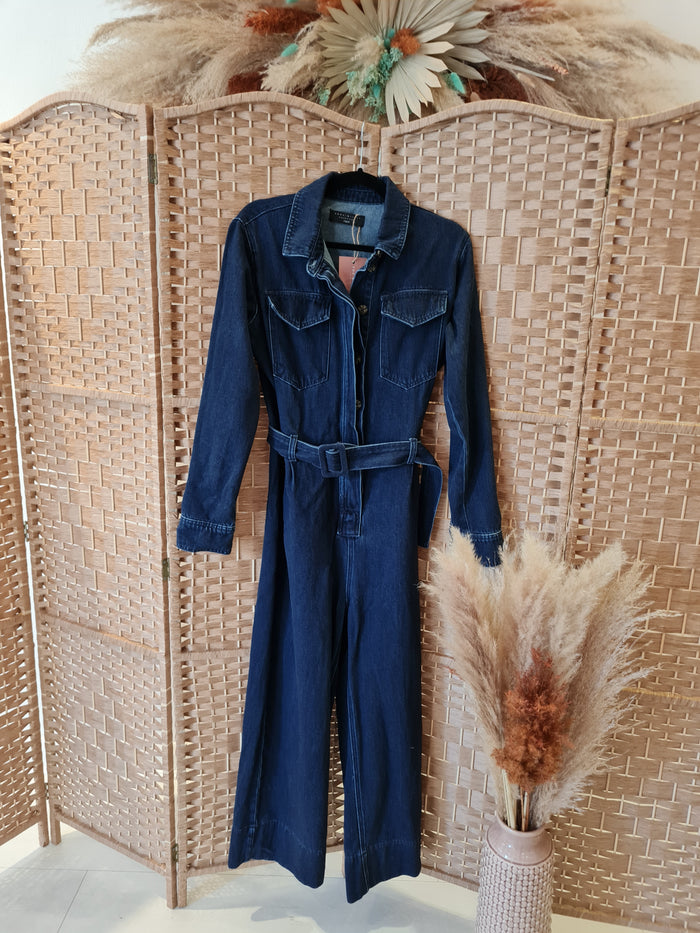 Emma Willis Denim Jumpsuit Size 12