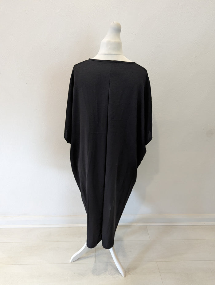 Envy Jazz midi dress Black