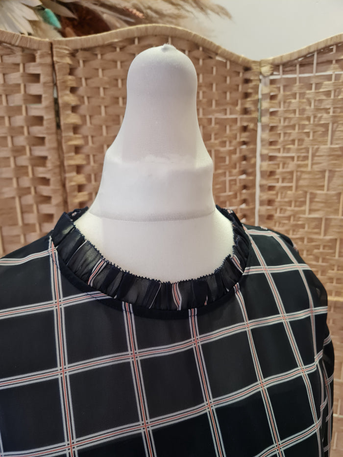 Episode Check Blouse 12
