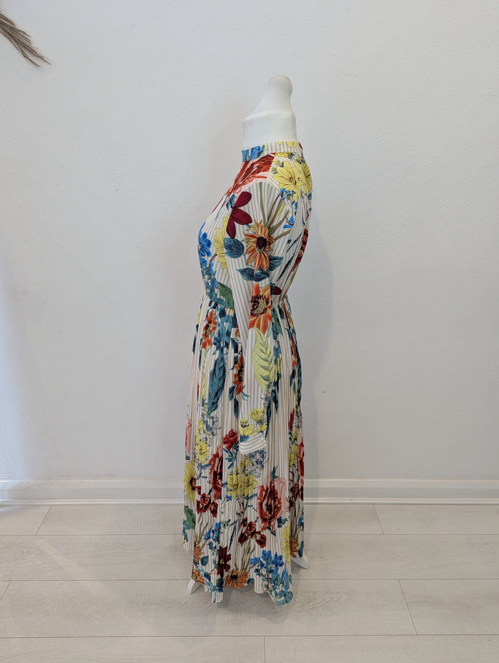 Esquiss's Floral pleated dress L