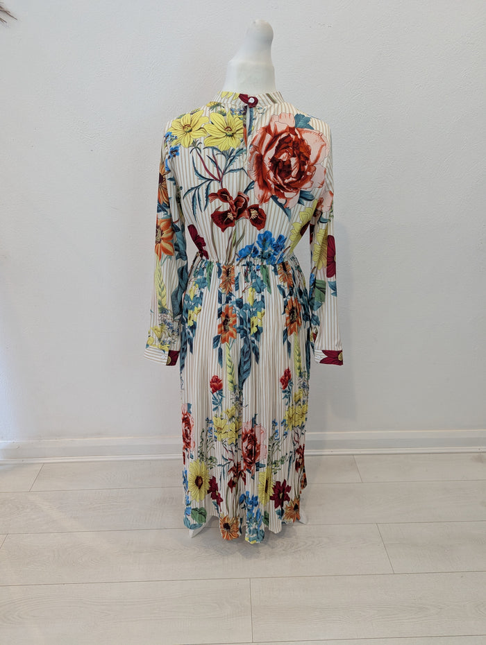 Esquiss's Floral pleated dress L