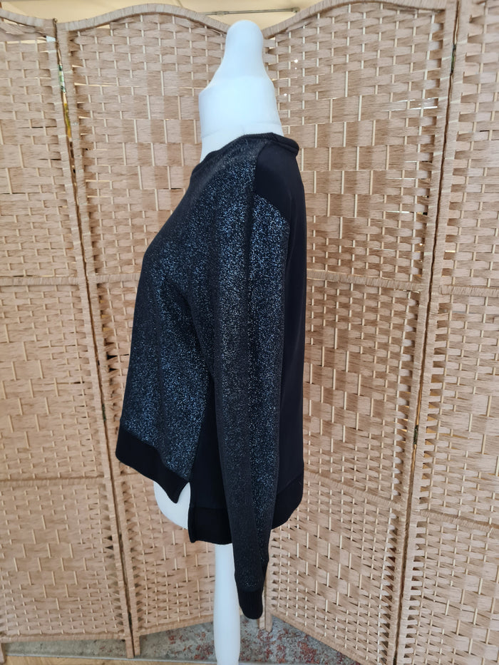 Essentiel Antwerp Black glitter Jumper 3