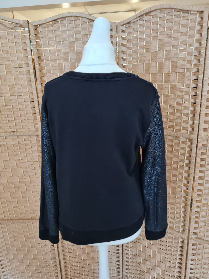 Essentiel Antwerp Black glitter Jumper 3