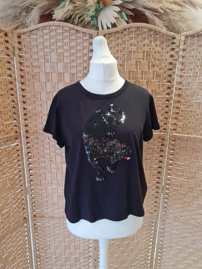 Essentiel Antwerp Black Panther tshirt 3