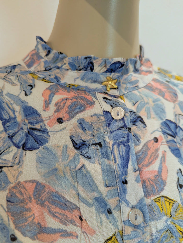 Fabienne Chapot Prawn Print Dress 12