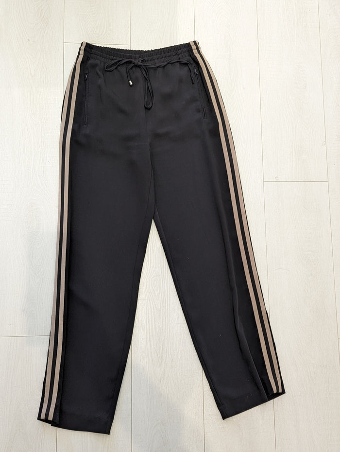 Farhi black stripe trousers 10