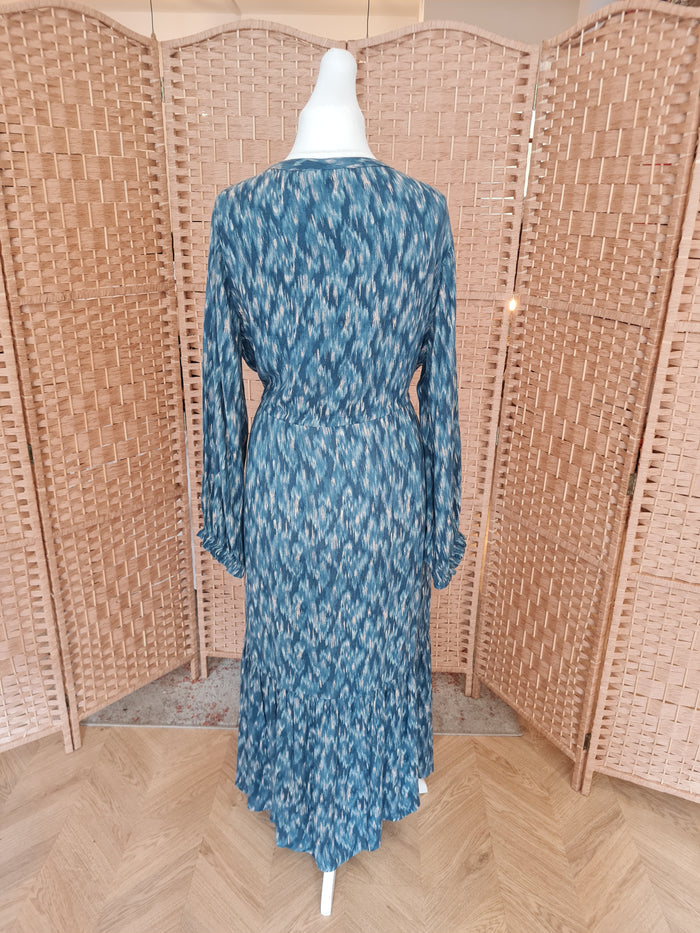 Fat Face Teal Maxi Dress 18