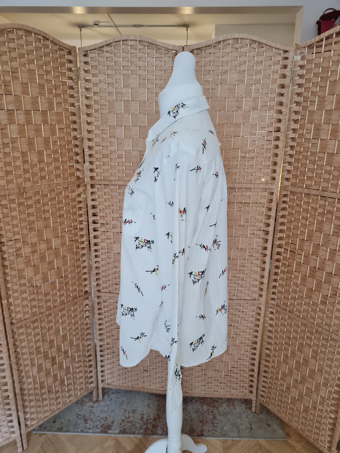 Fat Face White Bird Shirt 18