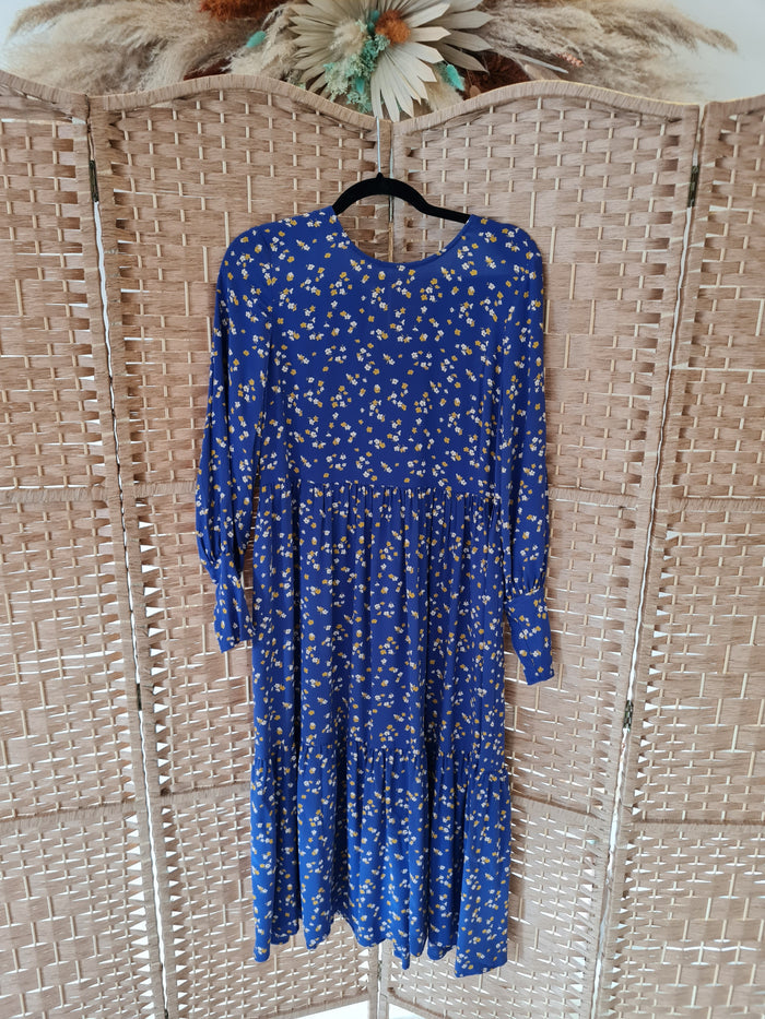 Finery Blue Floral Dress 10