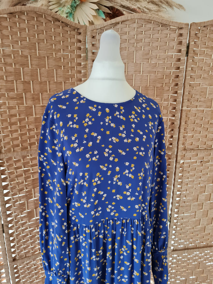 Finery Blue Floral Dress 10