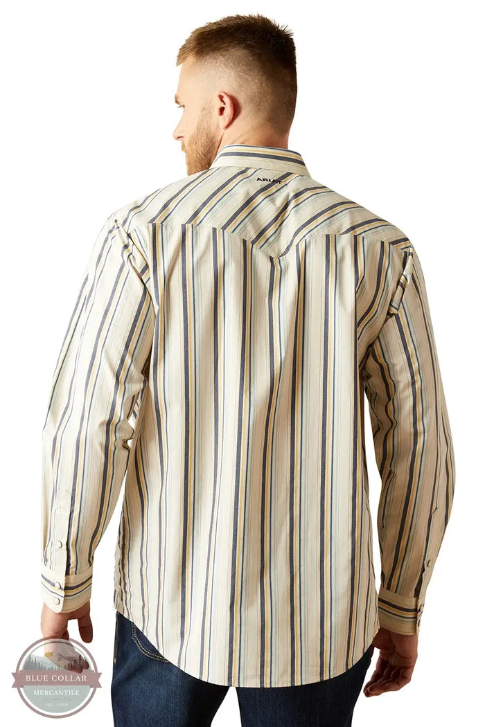 Ariat 10054659 Finnley Snap Stripe Long Sleeve Shirt back image