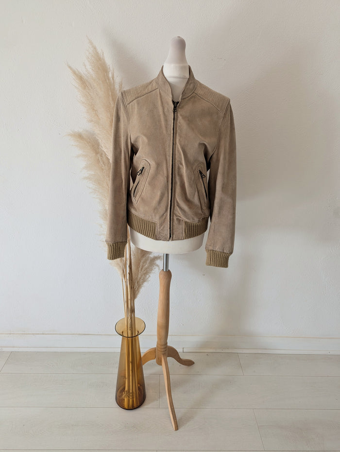 Fiorelli Suede Bomber Jacket 10
