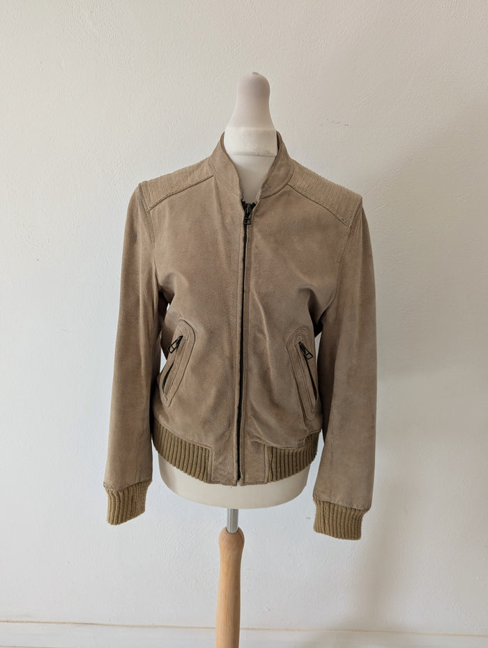 Fiorelli Suede Bomber Jacket 10