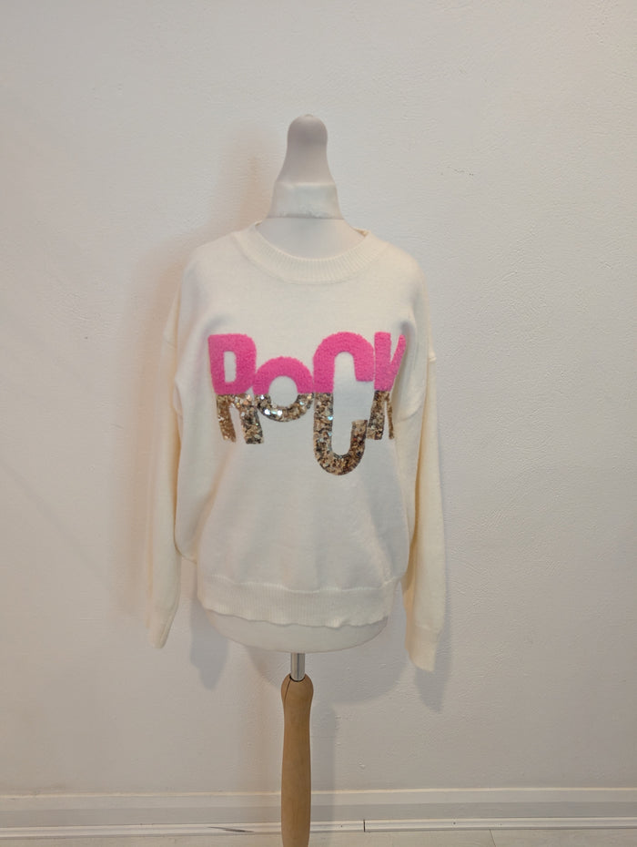 Flamant Rose rock jumper S/M
