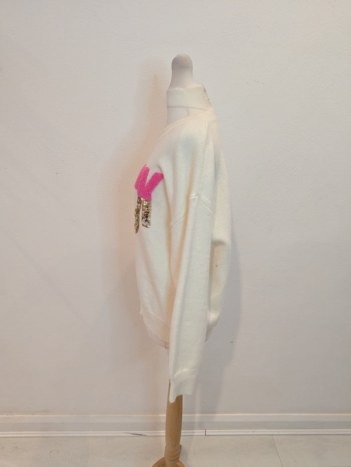 Flamant Rose rock jumper S/M