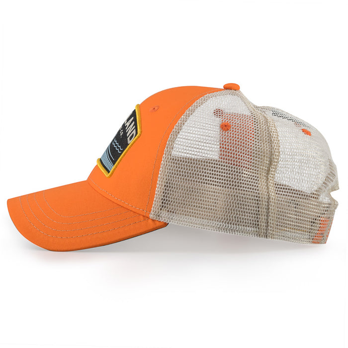 Flatsland Rollers Trucker Hat - Orange