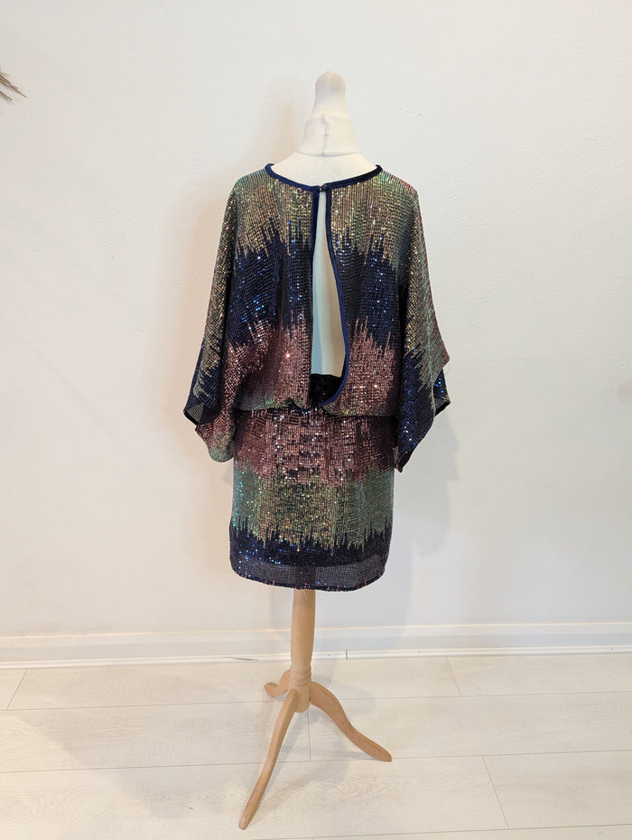 Flounce London Batwing Sequin Dress 6