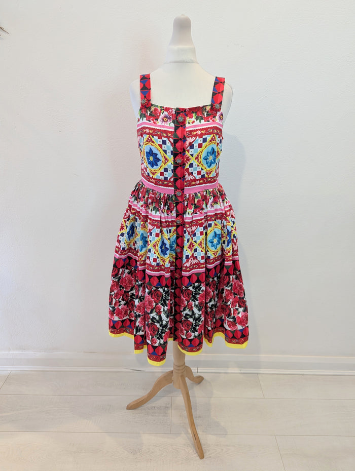 Foreva Young Pink Floral Dress S NWT