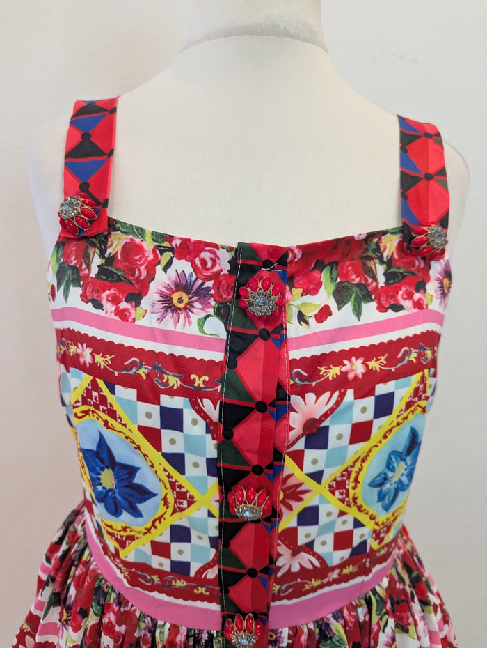 Foreva Young Pink Floral Dress S NWT