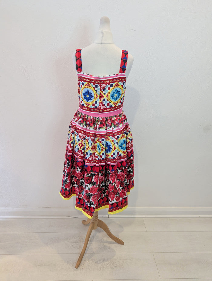 Foreva Young Pink Floral Dress S NWT