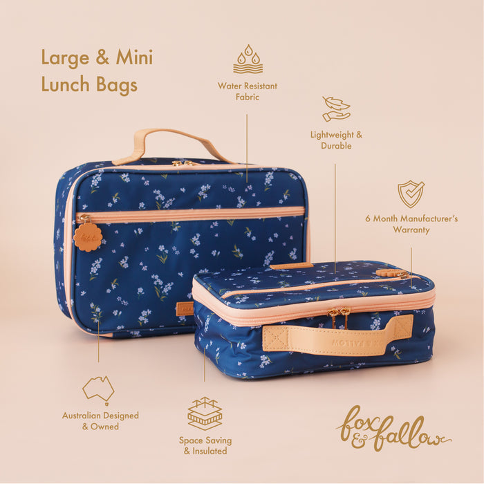 Forget-Me-Not Mini Lunch Bag - LAST CHANCE
