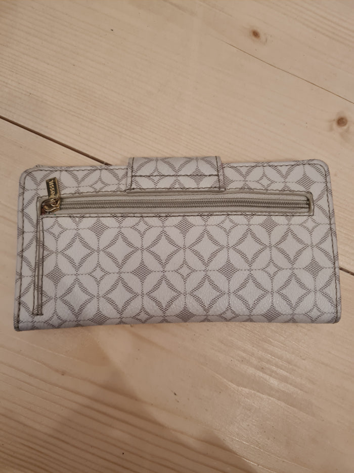 Fossil cream patterned wallet NEW RRP £45