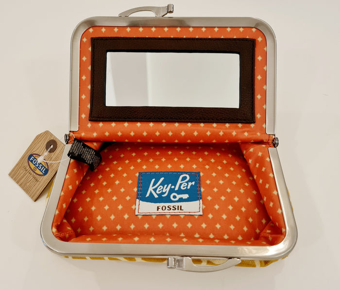 Fossil Giraffe Print Cosmetic Purse New £29