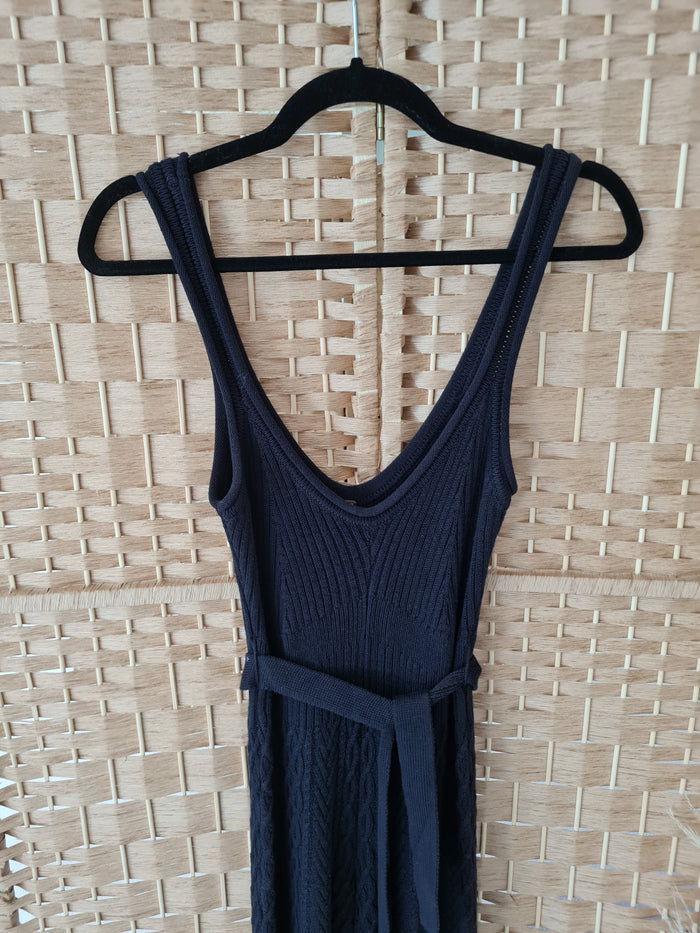Free People Black Knit Jumpsuit XS (NWT) £188
