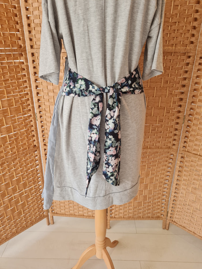 French Connection Grey Tshirt Dress 6